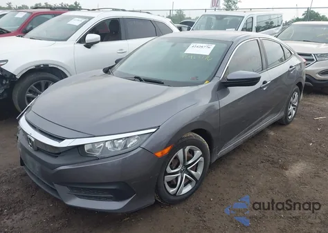 2017 Honda Civic Lx from USA, damaged, VIN 19XFC2F50HE044020
